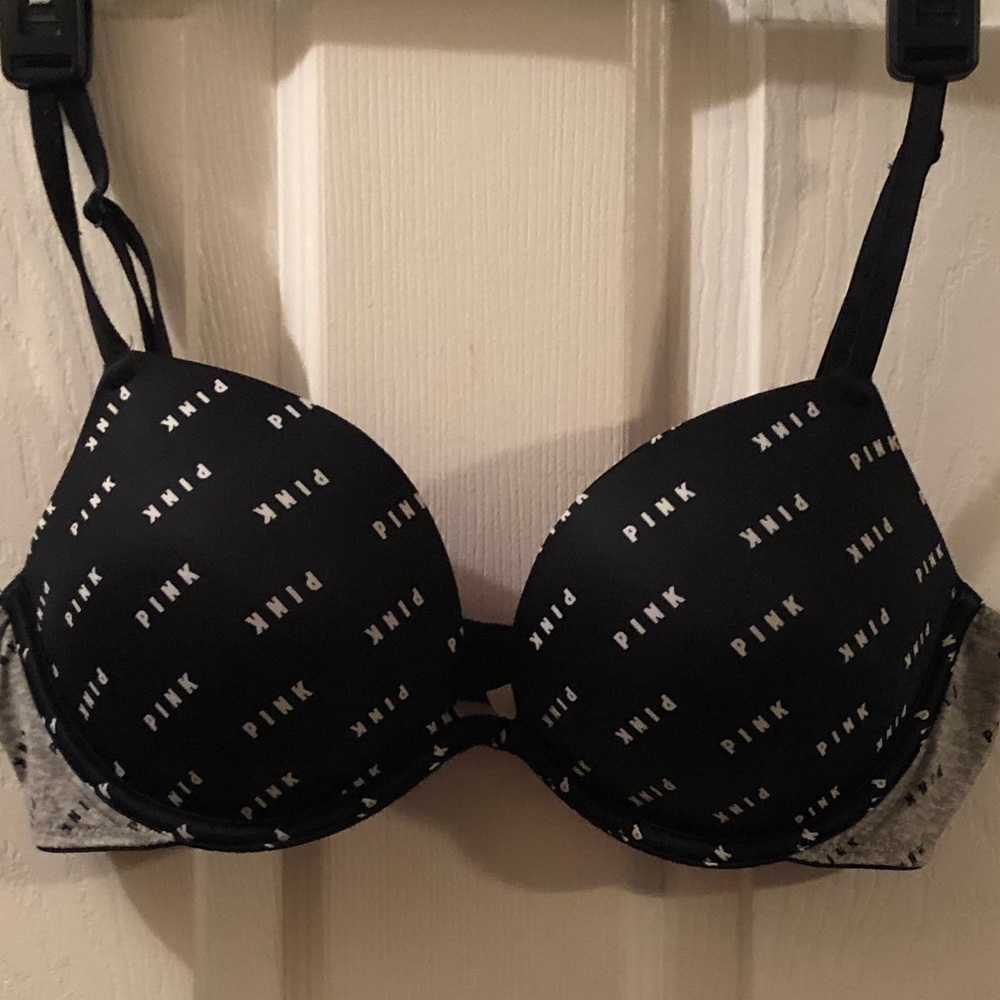 Pink bra by Victoria’s Secret